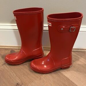 Hunter Rain Boots 3 (boys) 4 (girls)
